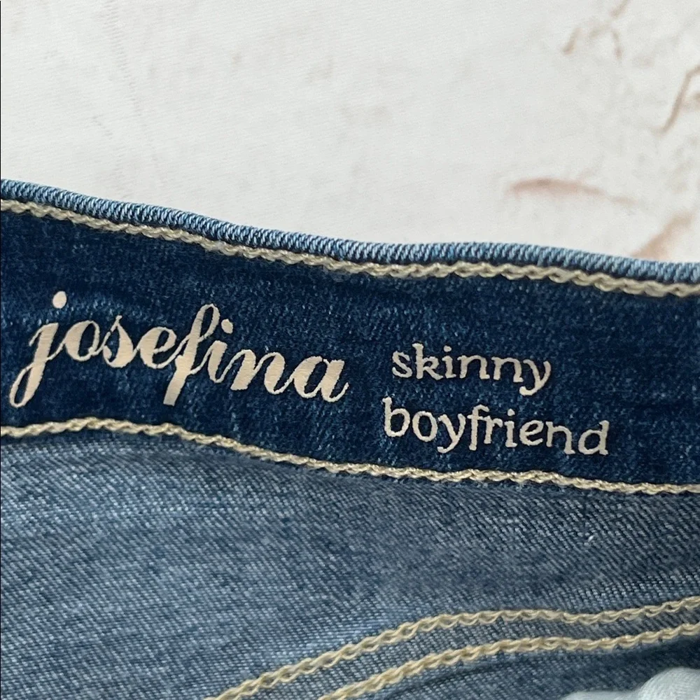 7 Fam “Josephina” Skinny Boyfriend, Size 32